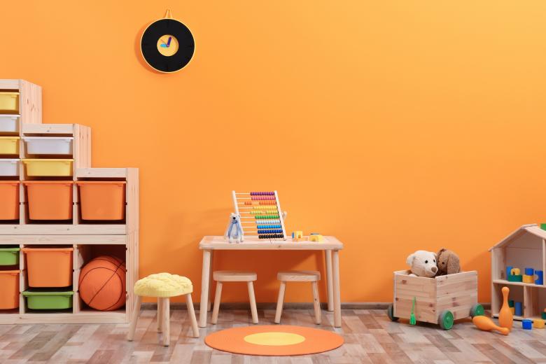 Kraft paints Tangerine twist