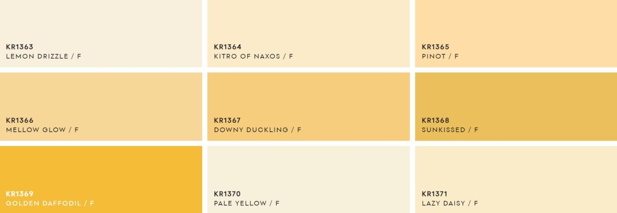 yellow fandeck colors
