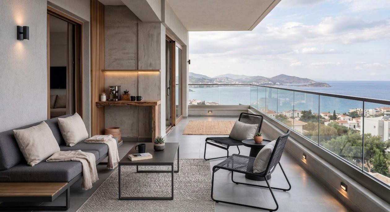 veranda modern minimal