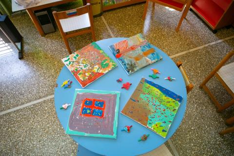 Η KRAFT Paints ξεκινάει τη νέα σχολική χρονιά στο Ίδρυμα Χατζηκώνστα!