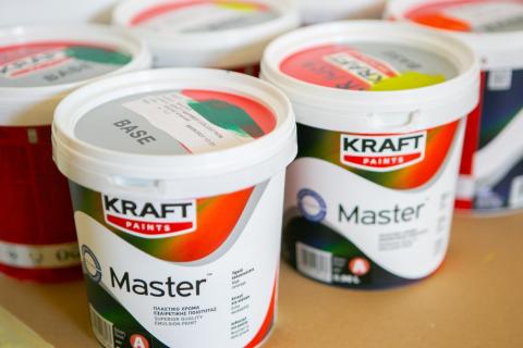 Η KRAFT Paints ξεκινάει τη νέα σχολική χρονιά στο Ίδρυμα Χατζηκώνστα!